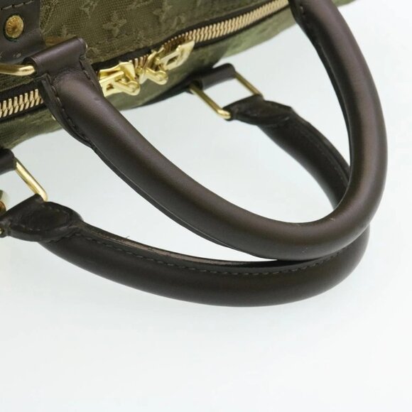 LOUIS VUITTON Monogram Mini Keepall Bandouliere55 Boston Bag Khaki Auth 29090SV - Picture 12 of 16